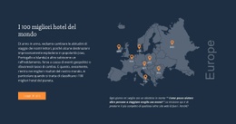 I 100 Migliori Hotel Del Mondo - Modello Multiuso Di Una Pagina