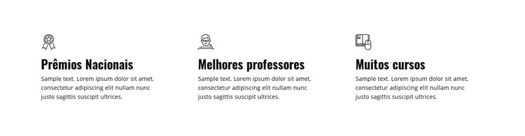 Porque somos melhores Maquete do site