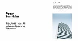 Css-Mall För Byggande I Städer