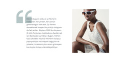 Moda Alıntıları Için Önyükleme HTML'Si