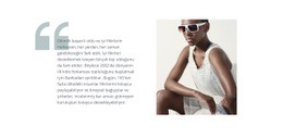 Moda Alıntıları - Web Sitesi Tasarımı