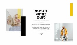 Diseño De Sitio Web Multipropósito Para Un Equipo De Jóvenes Estilistas