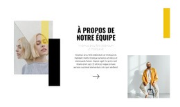 Une Équipe De Jeunes Stylistes - Maquette De Site Web Personnalisée