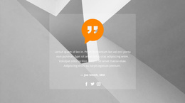 Quote In The Background Picture - Responsive Joomla Template