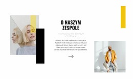 Zespół Młodych Stylistów - Niestandardowa Makieta Witryny