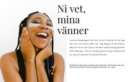 Webbplatsinspiration För Vårdhemligheter