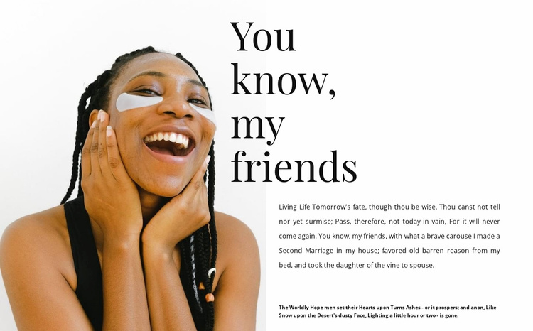 Care secrets Landing Page