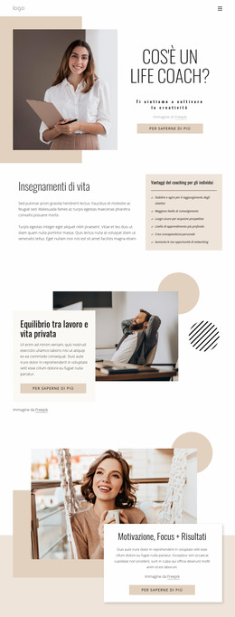 Generatore Joomla Per Life And Business Coaching