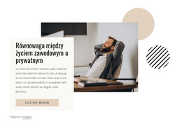 Równowaga Między Życiem Zawodowym A Prywatnym - Szablon WordPress