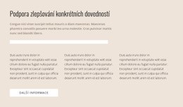 Specifické Dovednosti – Bezplatný Motiv Css