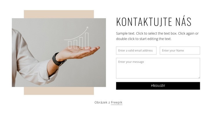 Kontaktní formulář pro vaše koučování Téma WordPress