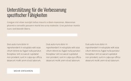 Responsive HTML5 Für Spezifische Fähigkeiten