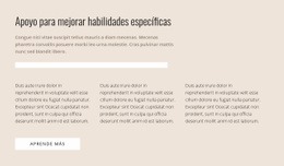 Habilidades Especificas - Creador De Sitios Web Adaptables