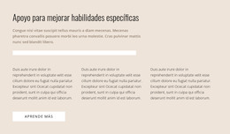 HTML Responsivo Para Habilidades Especificas