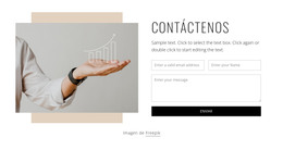 Diseño De Página HTML Para Formulario De Contacto Para Tu Coaching