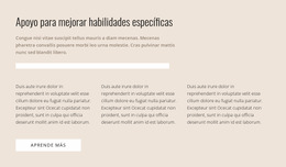 Habilidades Especificas - Plantilla Joomla De Funcionalidad