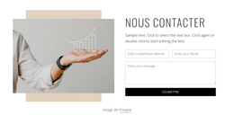 Conception De Pages HTML Pour Formulaire De Contact Pour Votre Coaching