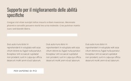 Abilità Specifiche - Generatore Di Siti Web Reattivi