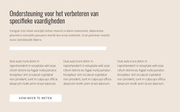 Responsieve HTML5 Voor Specifieke Vaardigheden