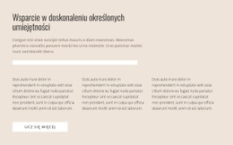 Szczególne Umiejętności - Kreator Responsywnych Stron Internetowych