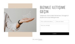 Koçluğunuz Için Iletişim Formu - Tek Sayfalık Tema