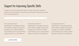 Most Creative Web Page Design For Specific Skills