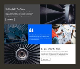Engineering Company Simple CSS Template