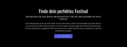 Text Über Das Festival - Schöne Vorlagen Erstellen