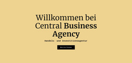 Zentrale Geschäftsagentur – Premium-WordPress-Theme