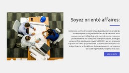 Être Orienté Affaires - Build HTML Website