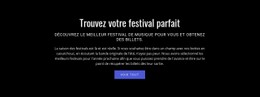 Texte Sur Le Festival Site Web De Commerce Électronique