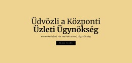 Központi Üzleti Ügynökség E-Kereskedelmi Webhely