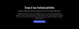 Testo Sul Festival - Design Reattivo