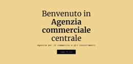 Agenzia D'Affari Centrale Sito Web Di E-Commerce