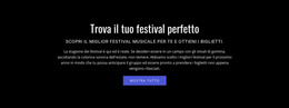 Pagina Di Destinazione Per Testo Sul Festival