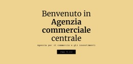 Agenzia D'Affari Centrale - Modello HTML5 Scaricabile Gratuitamente