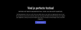 Bestemmingspagina Voor Tekst Over Festival