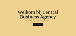 Centraal Zakenbureau - Aanpasbaar Professioneel Ontwerp