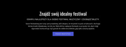 Tekst O Festiwalu - Niestandardowy Motyw WordPress