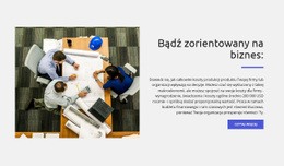 Bądź zorientowany na biznes Projekty witryn internetowych