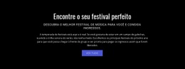 Texto Sobre Festival - Construtor De Sites Moderno