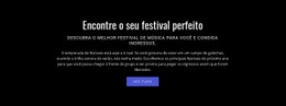 Texto Sobre Festival - Um Modelo De Página Para Qualquer Dispositivo