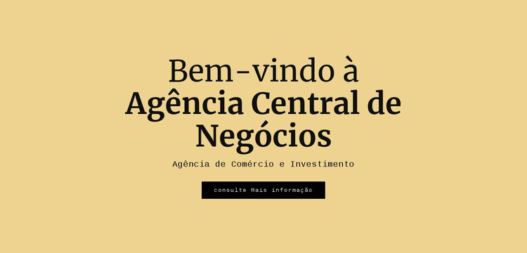 Agência central de negócios Tema WordPress