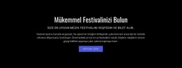 Festival Hakkında Metin - Güzel Şablonlar Oluşturun