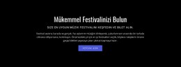Festival Hakkında Metin - Duyarlı Tasarım