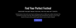 Text About Festival Simple Builder Software