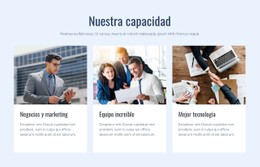 Nuestra Capacidad Plantilla De Formulario CSS