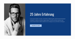 Langjährige Erfahrung - Kostenloses CSS-Theme