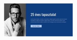 Évek Tapasztalata - Ingyenes Webhelytervezés