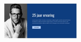 HTML5-Thema Voor Jarenlange Ervaring